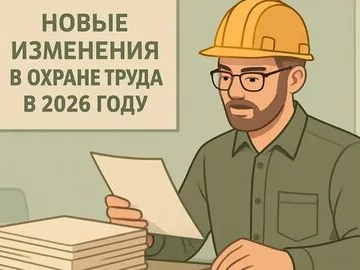 Изменения в охране труда с 1 сентября 2026 года.